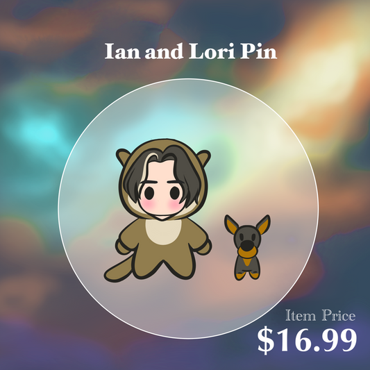 DPR IAN SAINT Enamel Pin (⚡Lighting Preorder)