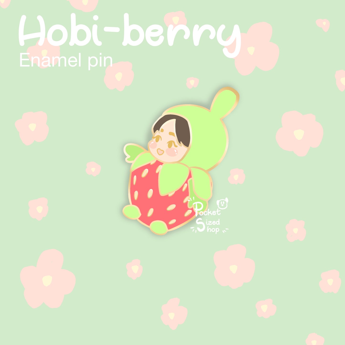 BTS J-hope Hobi berry Enamel Pin