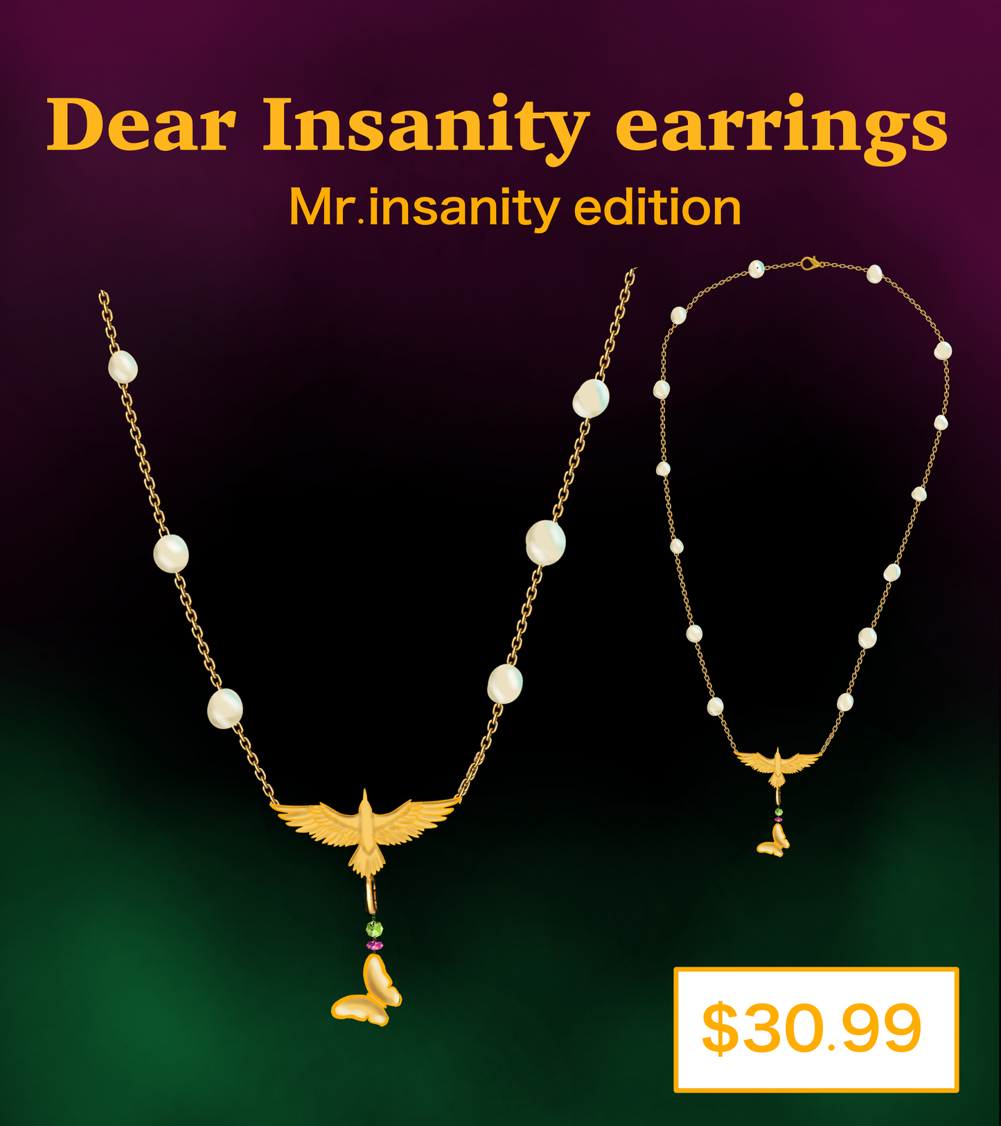 DPR IAN- Dear insanity...  Necklace