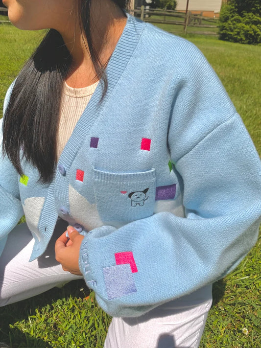 TXT Blue Hour Cardigan [Cropped vers.]