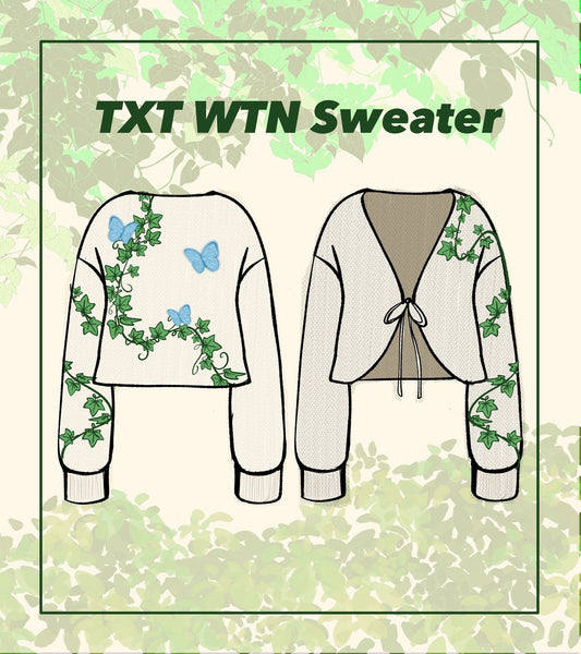 TXT Welcome to Neverland sweater