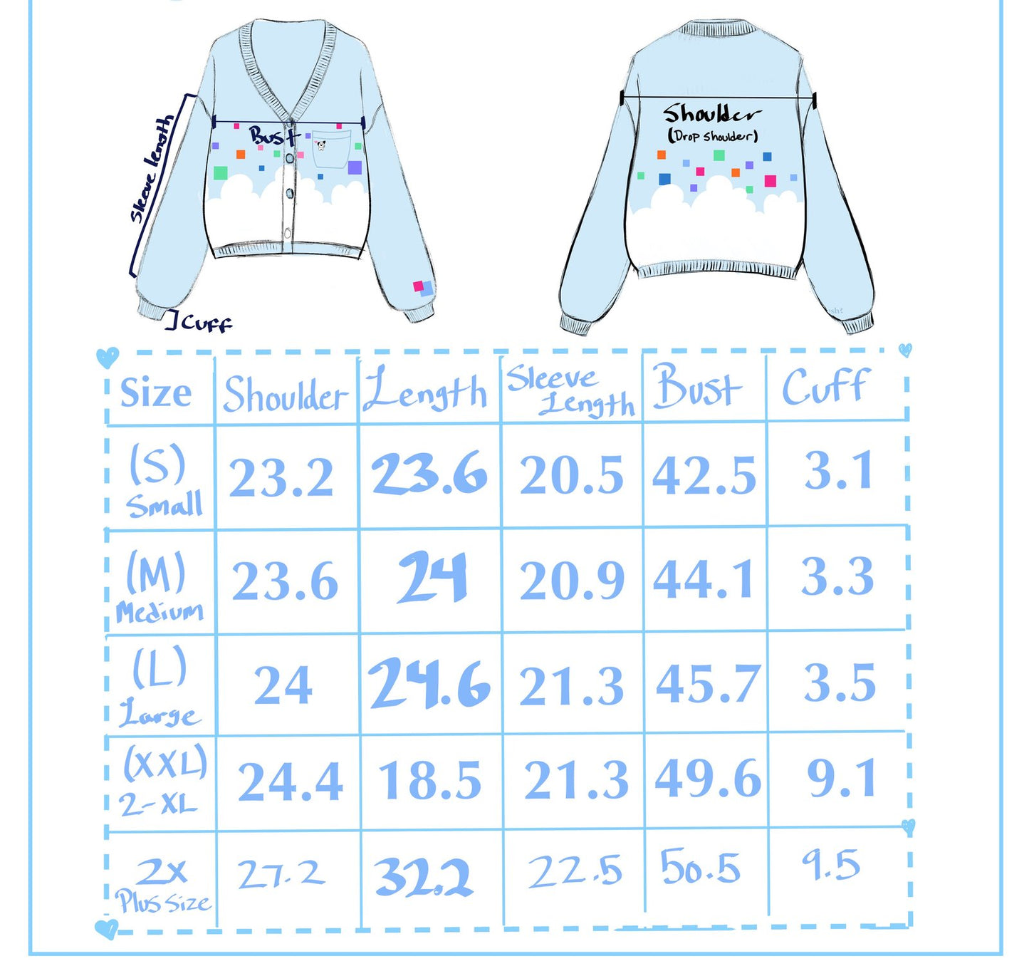 TXT Blue Hour Cardigan LONG VERSION instock